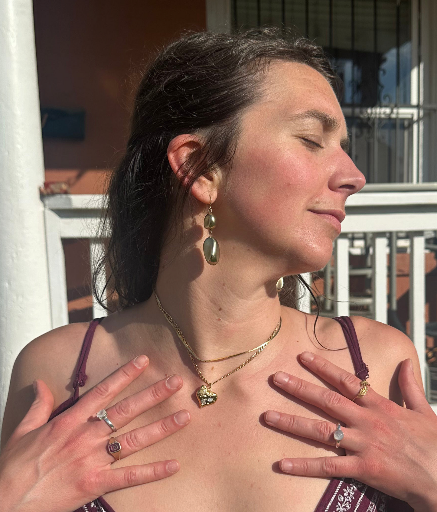 Expanded Heart Necklace