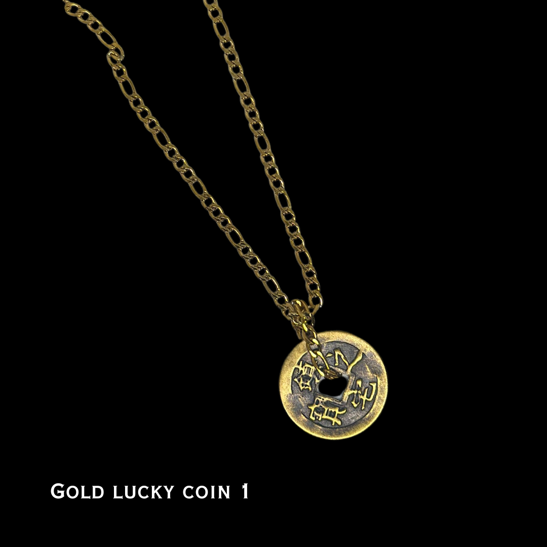 Gold Lucky Coin Necklace