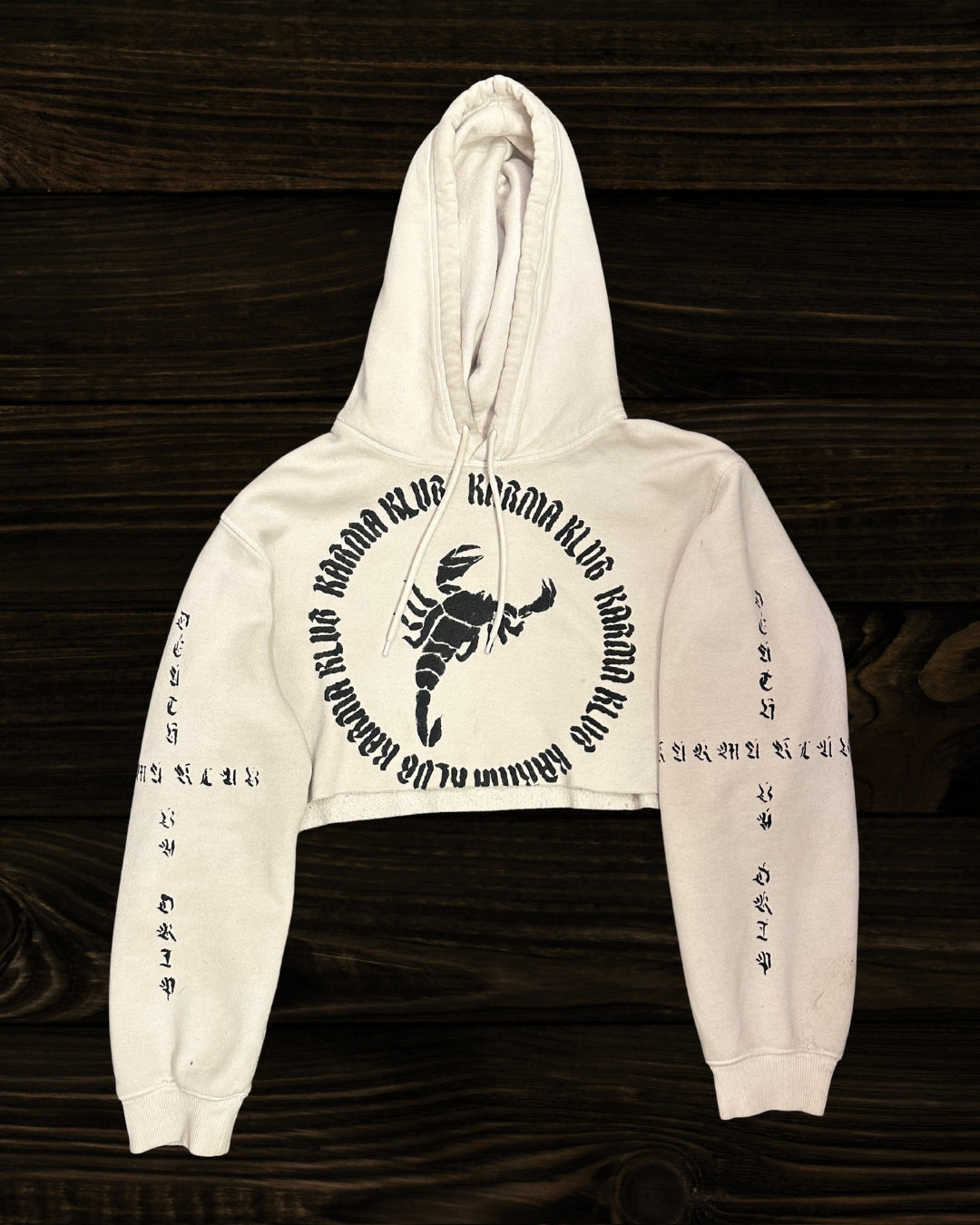 Death By Drip Cropped Sweatshirt