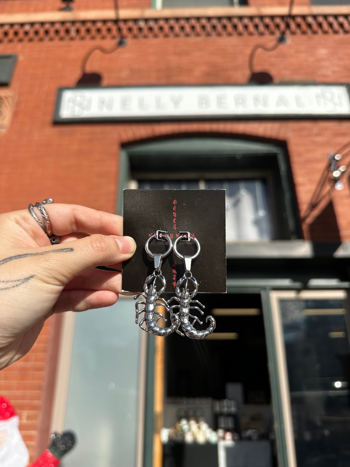 Scorpion Earrings