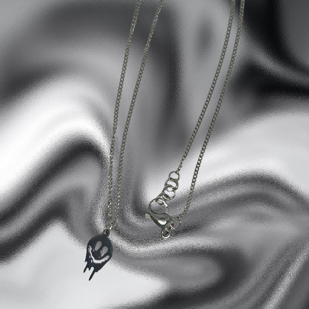 Ghost Face Necklace