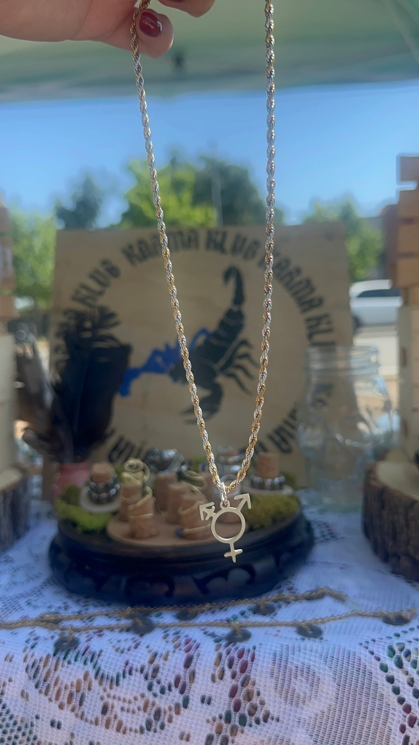 Trans Necklace
