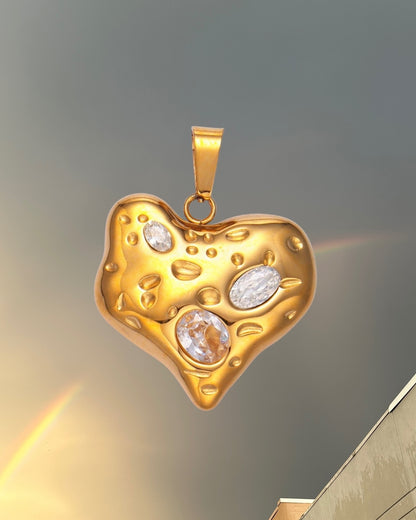 Expanded Heart Necklace