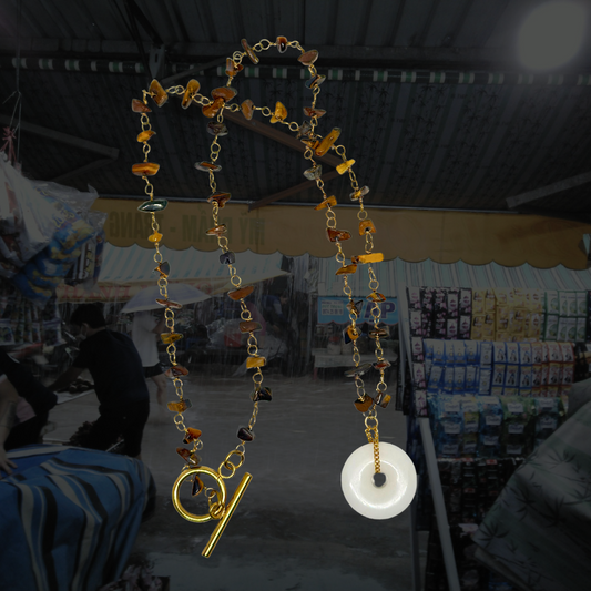 Tigers Eye Jade Rosary