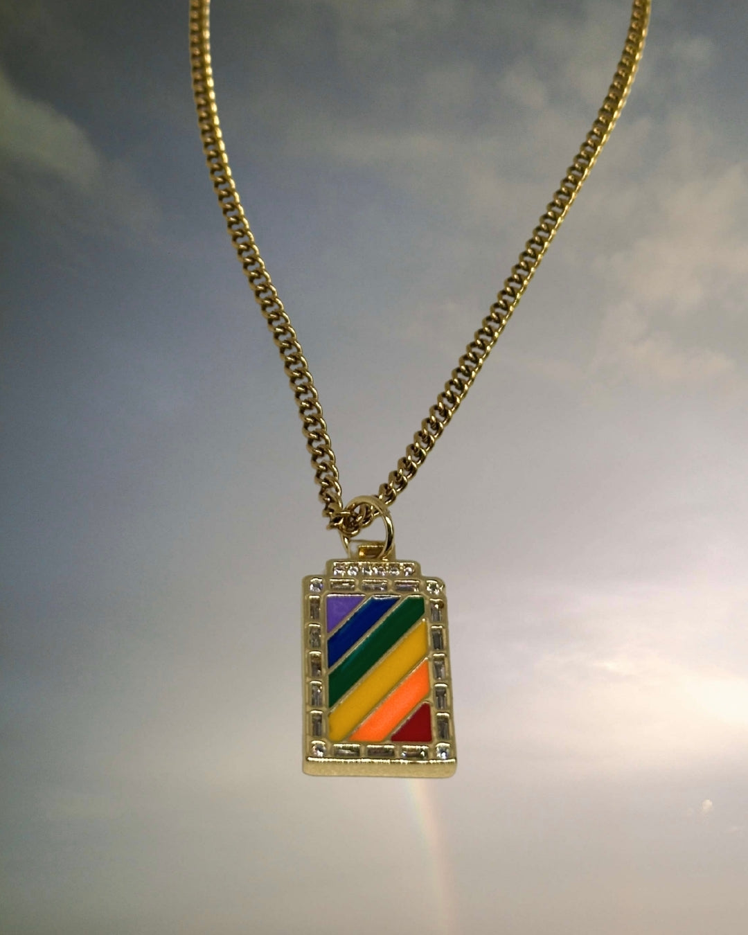 Pride Flag Necklace