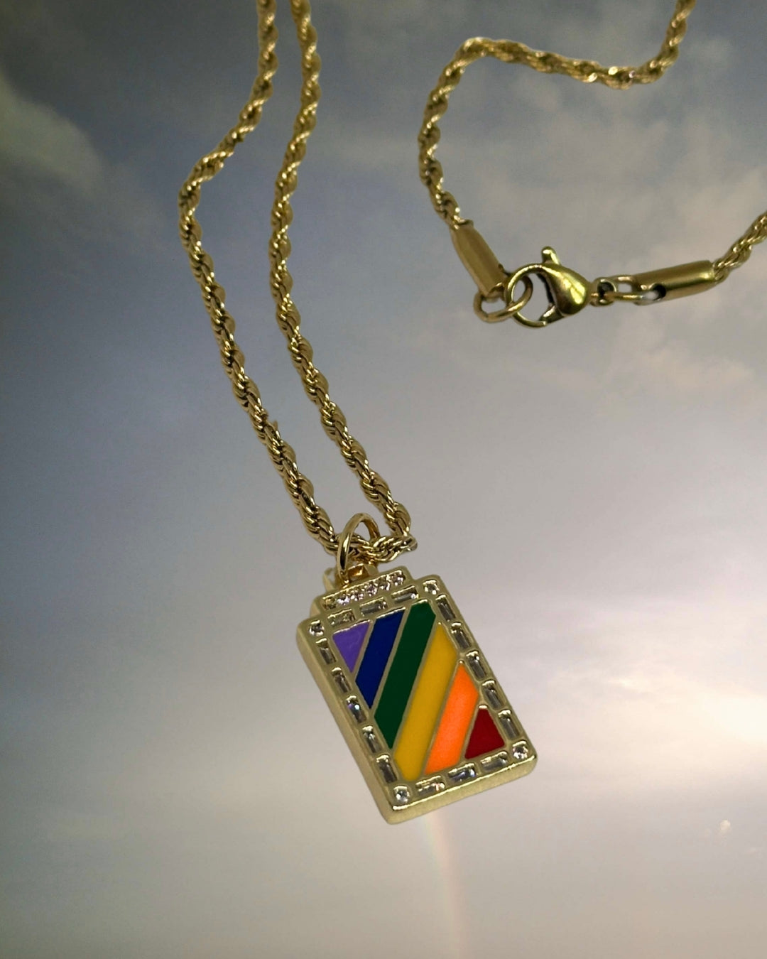 Pride Flag Necklace