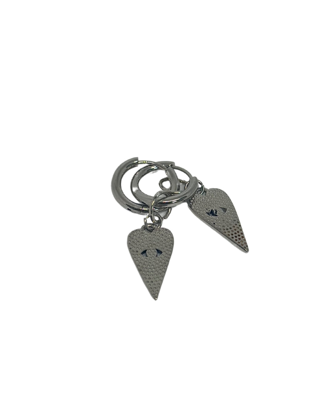 Evil Eye Heart Earrings