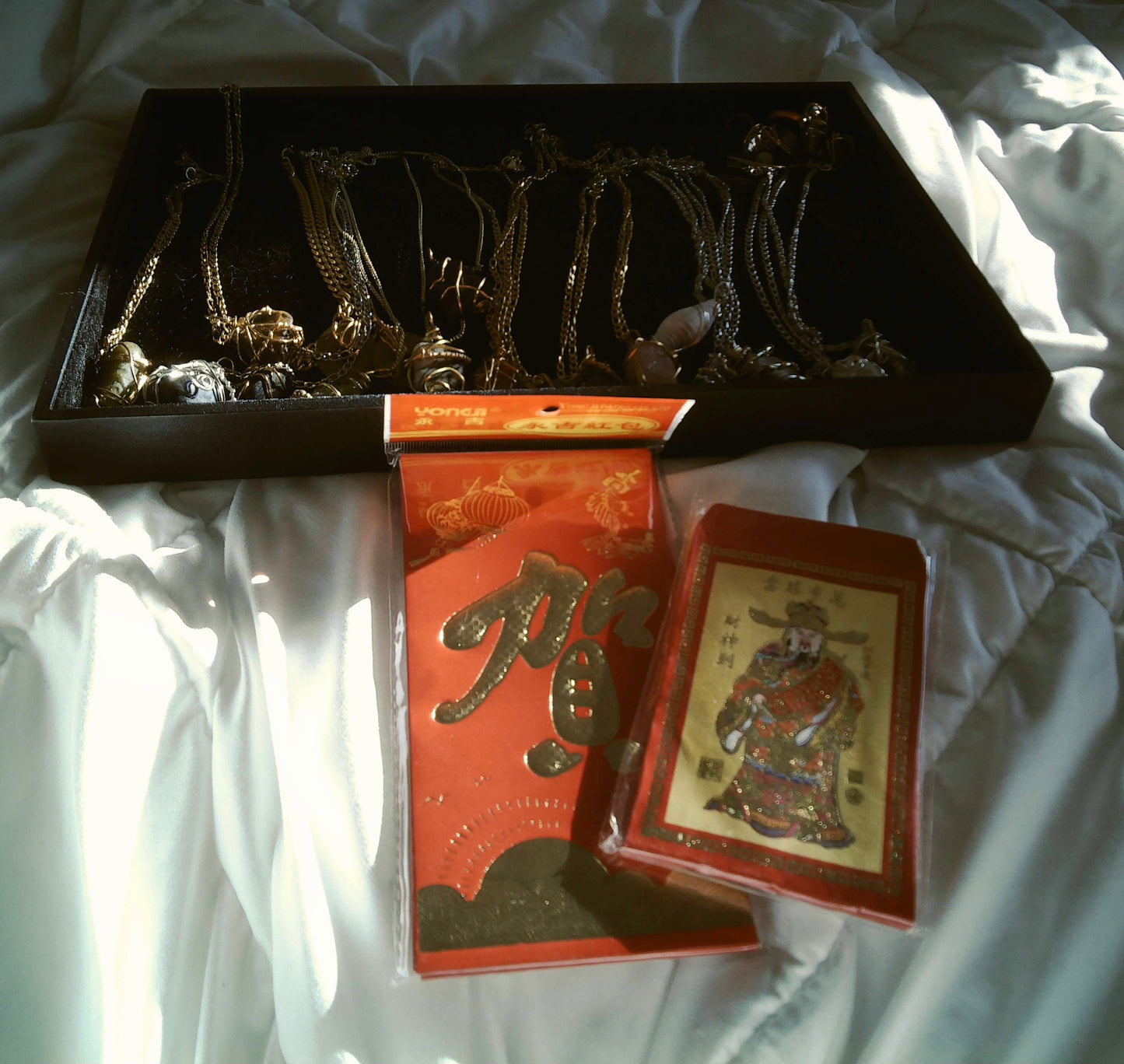 Asian red lucky envelope