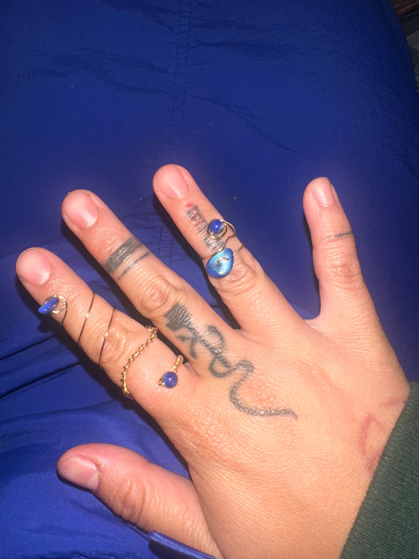 Adjustable Wire Wrapped Rings
