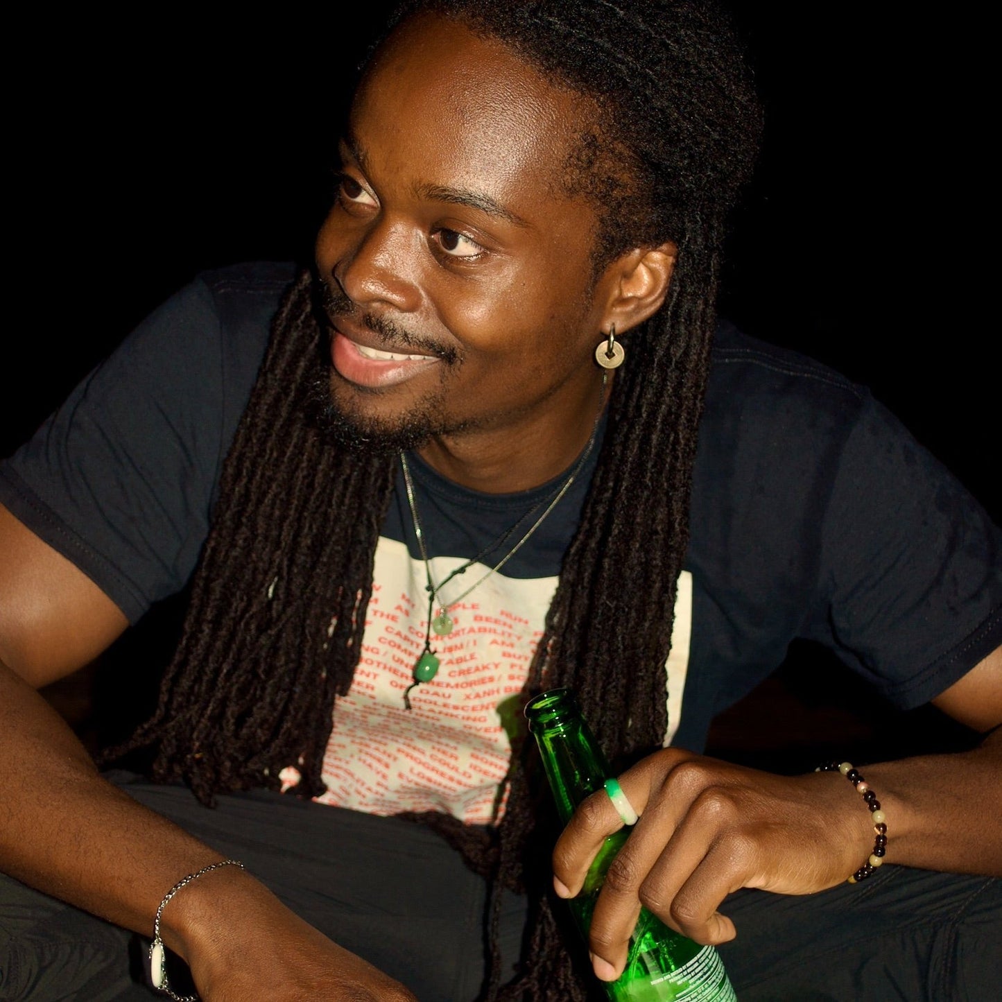 Gold Lucky Coin Earrings