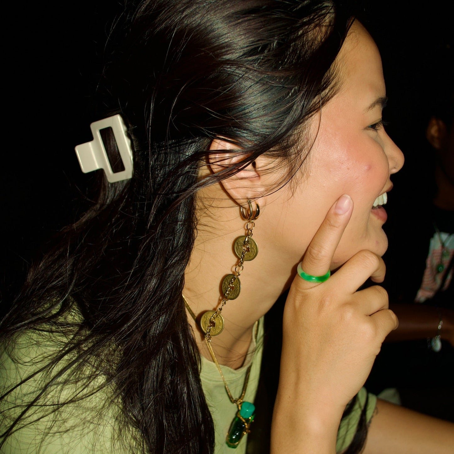 3 Lucky Coin Earrings