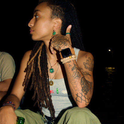 Sunshine Jade Dragon necklace