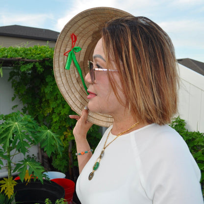 3 Lucky Coin Jade Necklace