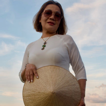 3 Lucky Coin Jade Necklace