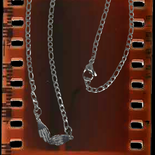 Skeleton Hands Necklace