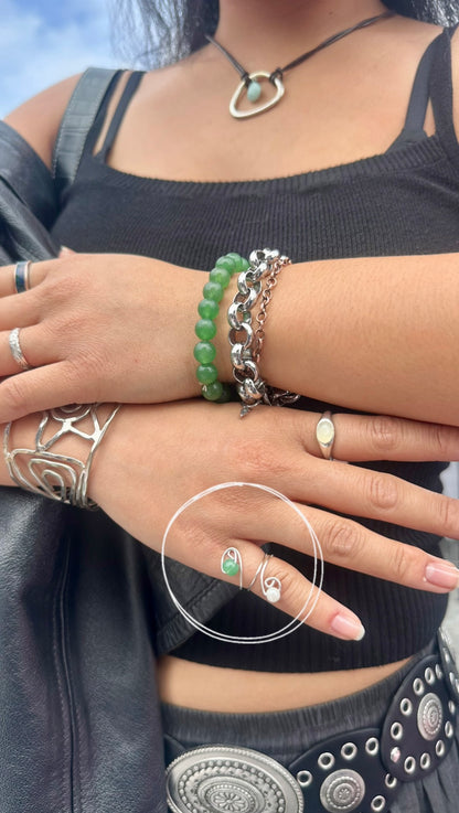 Adjustable Wire Wrapped Rings