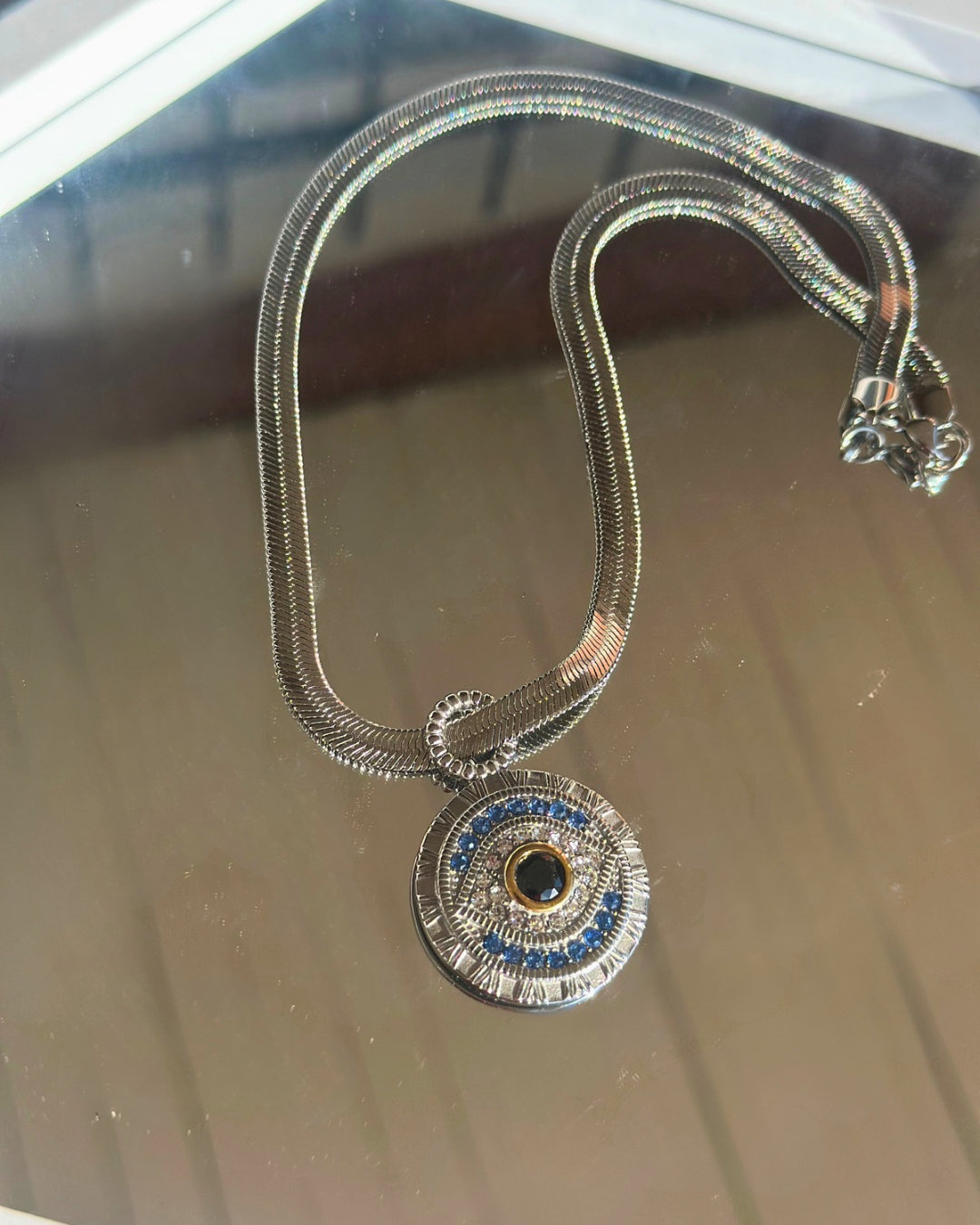 Bold Evil Eye Necklace