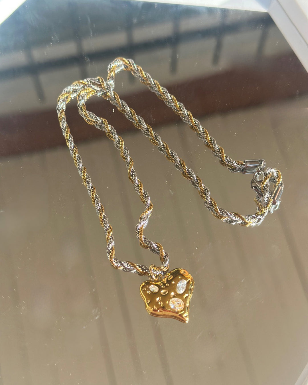 Expanded Heart Necklace