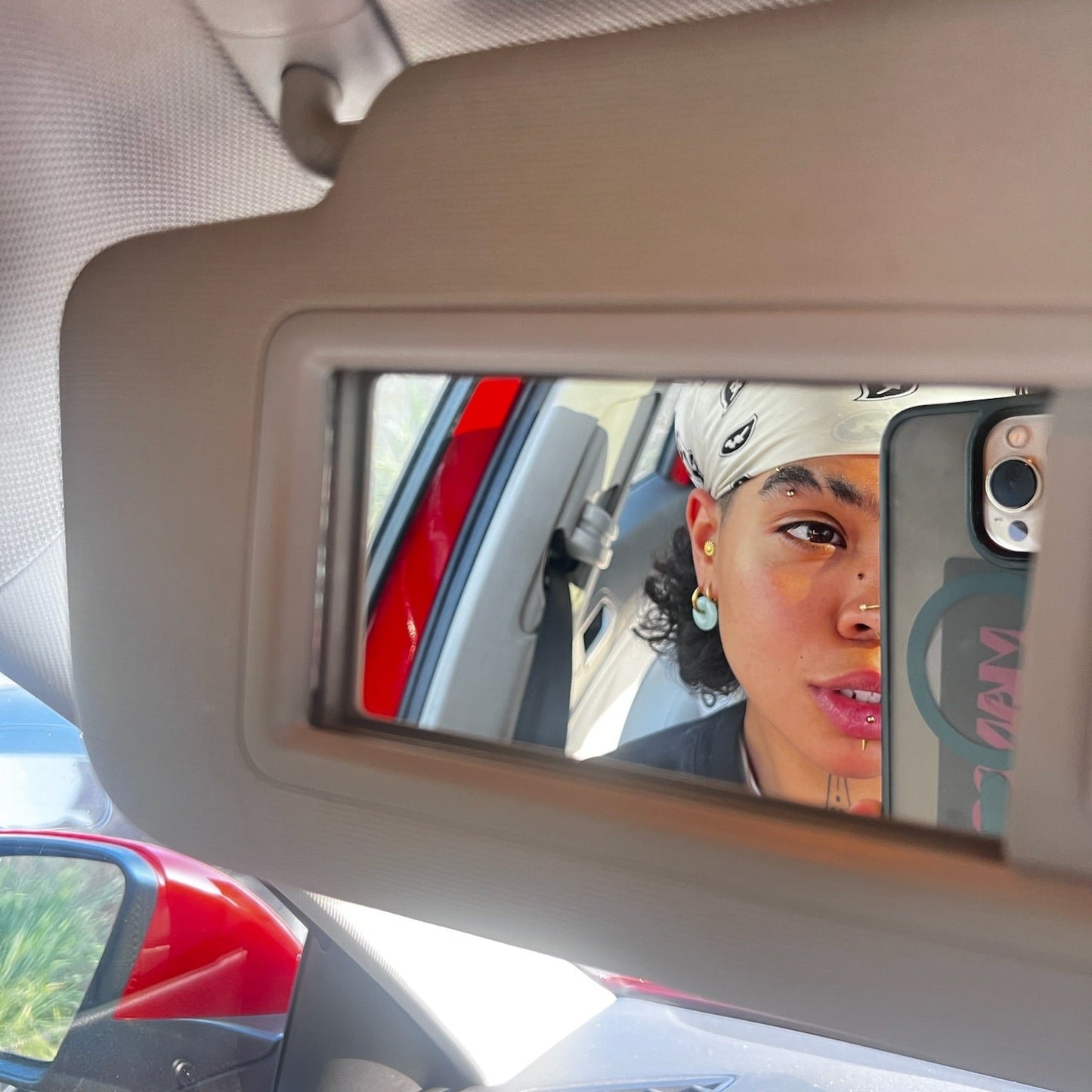 Silver Lucky Jade Earrings