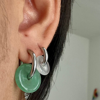 Gold Lucky Coin Earrings