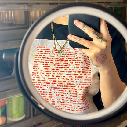 Mini Lucky Coin Jade Necklace