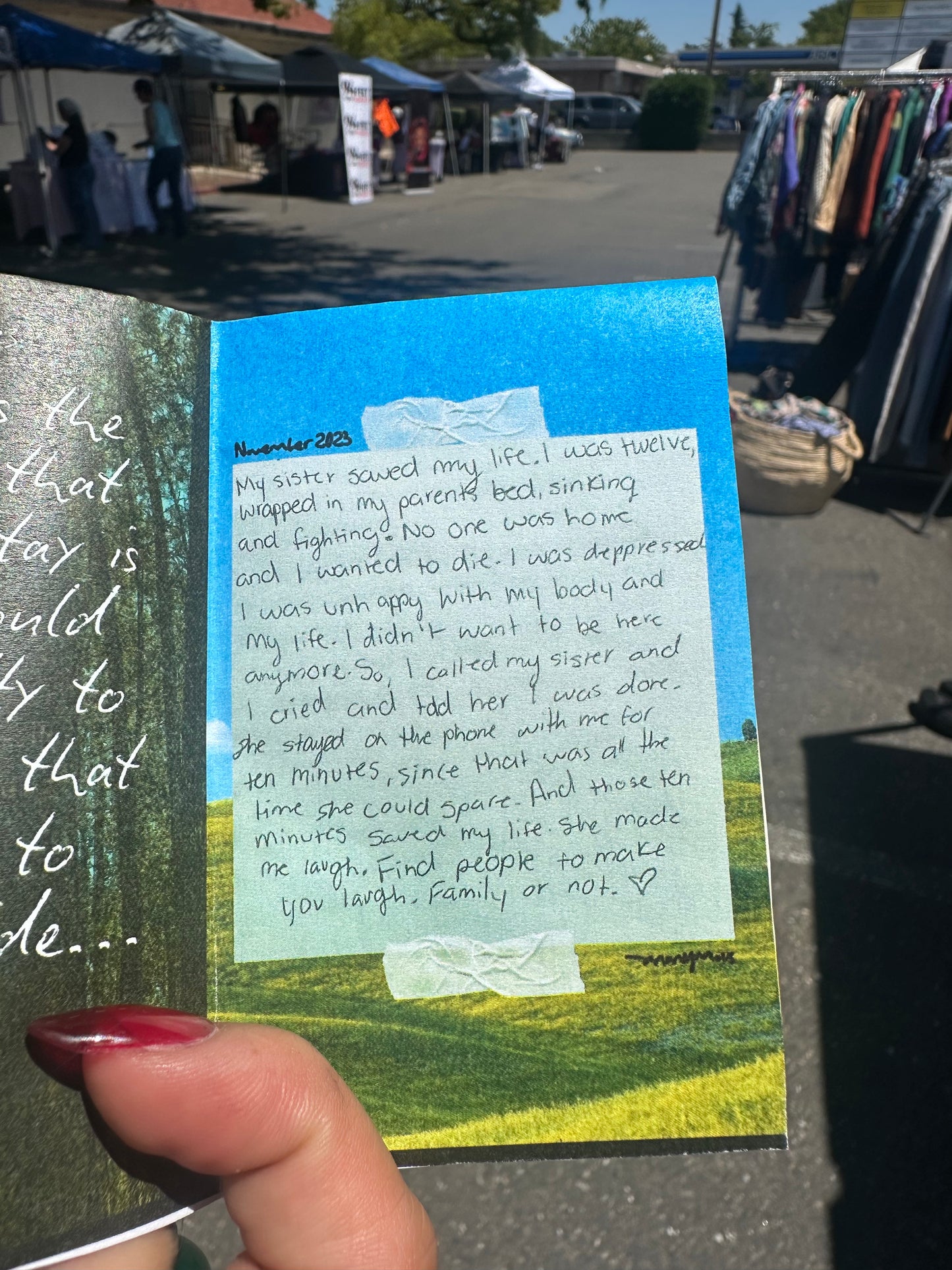 Suicide Diaries Zine VOL II