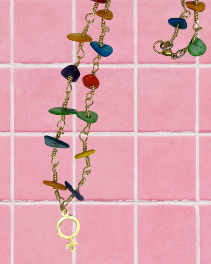 Rainbow For the Girls Necklace