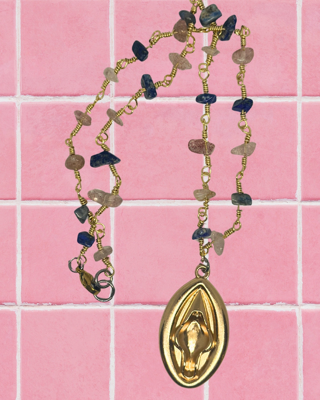 Praise the Pussy Beaded Necklace
