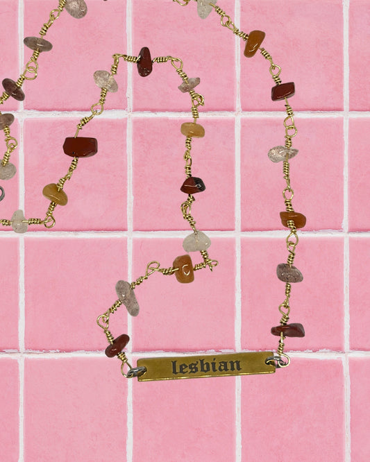 Lesbian Beaded Necklace