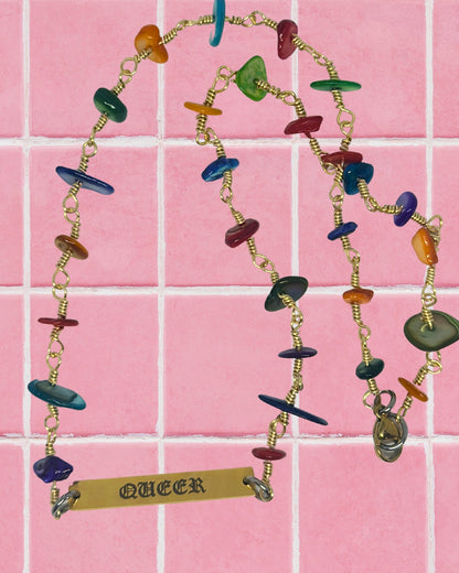 Queer Beaded Necklace