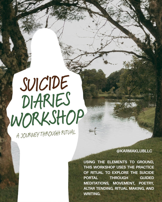 Suicide Diaries Workshop