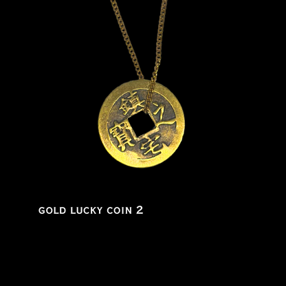 Gold Lucky Coin Necklace
