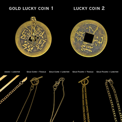 Gold Lucky Coin Necklace